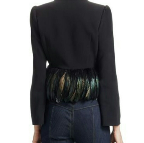 Cinq á Sept Super Unique Fashionable Black Blazer - Picture 5 of 6